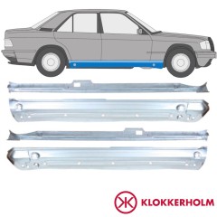 Kompletní práh na Mercedes 190 W201 1982-1993 / Sada 10906