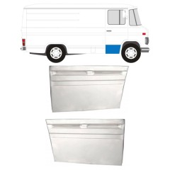 Opravný plech předních dveří na Mercedes 406-608D 1968-1986 / Levá+Pravá / Sada 11422