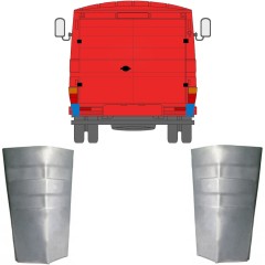 Opravný plech zadního rohu na Mercedes 406-608D 1968-1986 / Levá+Pravá / Sada 11442