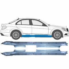 Kompletní práh na Mercedes C-Class W204 2007-2014 / Levá+Pravá / Sada 9582
