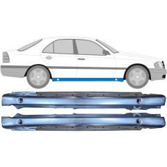 Kompletní práh na Mercedes C-Class W202 1993-2001 / Levá+Pravá / Sada 9301