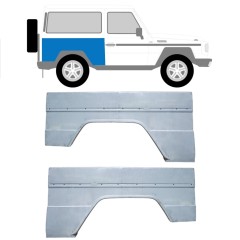 Lem zadního blatníku na Mercedes G-Class W460 W461 W463 1979- / Levá+Pravá / Sada 9162