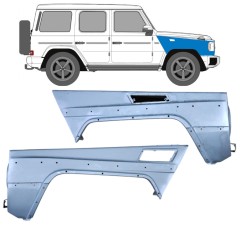 Přední blatník na Mercedes G-Class W461 1997-2001 / Levá+Pravá / Sada 6520