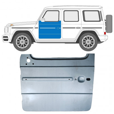 Vysoká přední dveře opravný panel for Mercedes G-Class 2018- / Levý 12787