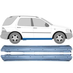 Kompletní práh na Mercedes M-Class ML W163 1998-2005 / Levá+Pravá / Sada 10523