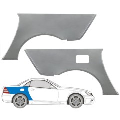 Lem zadního blatníku na Mercedes SLK-Class 1996-2004 / Levá+Pravá / Sada 9477