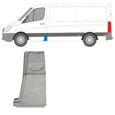 MERCEDES SPRINTER 2006- SLOUPEK OPRAVNÝ PANEL / LEVÝ