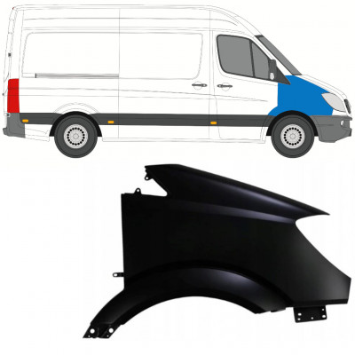 MERCEDES SPRINTER 2006-2013 PŘEDNÍ BLATNÍK / PRÁVA