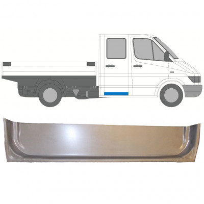 MERCEDES SPRINTER 1995-2006 DVOJITÁ KABINA ZADNÍ DVEŘE VNITŘNÍ OPRAVNÝ PANEL