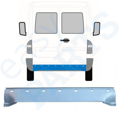 Opravný panel zadní na Mercedes Sprinter 1995-2006 7404