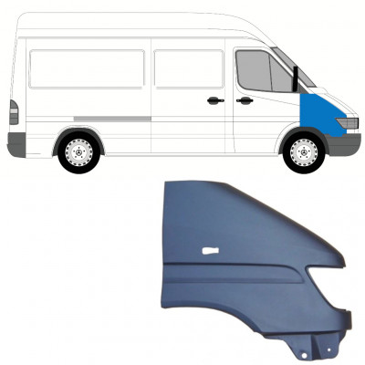 MERCEDES SPRINTER 1995-2000 PŘEDNÍ BLATNÍK / PRÁVA