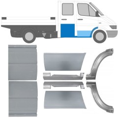 Opravný plech sada na Mercedes Sprinter 1995-2006 / Levá+Pravá / 6751