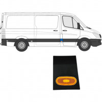 Boční lišta předního sloupku pro světlo na Mercedes Sprinter 2006- / Pravá / Sada 10683