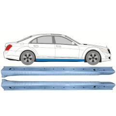 Kompletní práh na Mercedes S-Class W221 2005-2013 / Levá+Pravá / Sada 9824