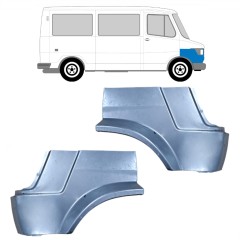Opravný plech předního blatníku na Mercedes T1 207-410 1977-1995 / Levá+Pravá / Sada 9561
