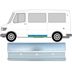 Opravný plech bočního panelu vnitřní + vnější na Mercedes T1 207-410 1977-1995 / Levá / Sada 9571