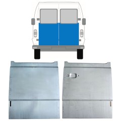 Opravný plech zadních dveří vnější vysoký na Mercedes T1 207-410 1977-1995 / Levá+Pravá / Sada 9783