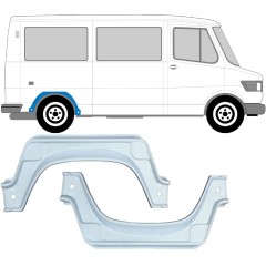 Vnitřní oprava zadního blatníku na Mercedes T1 207-410 1977-1995 / Levá+Pravá / Sada 9563