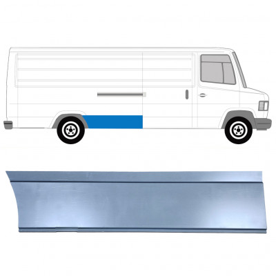 Lem zadního blatníku na Mercedes T2 1986-1996 / Pravá /  8010