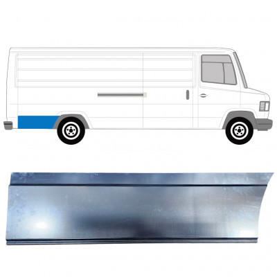 Lem zadního blatníku na Mercedes T2 1986-1996 / Pravá 8012