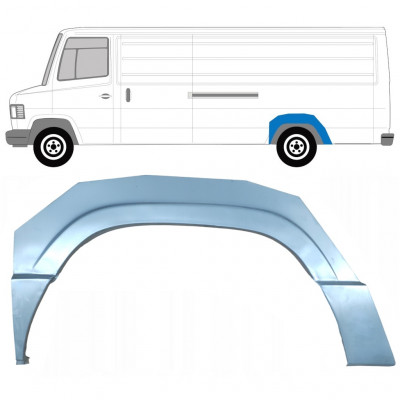 Lem zadního blatníku na Mercedes T2 1986-1996 / Levá 8021