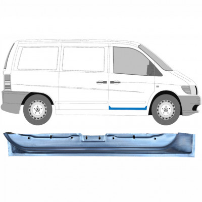 MERCEDES VITO 1996-2003 PŘEDNÍ DVEŘE VNITŘNÍ OPRAVNÝ PANEL / PRÁVA