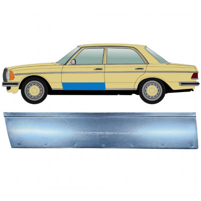 Opravný plech předních dveří na Mercedes W123 1975-1985 / Levá 6771