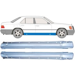 Kompletní práh na Mercedes E-Class W124 1984-1996 / Levá+Pravá / Sada 9294