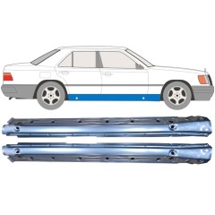 Kompletní práh na Mercedes E-Class W124 1984-1996 / Levá+Pravá / Sada 10347