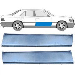Opravný plech předních dveří na Mercedes E-Class W124 1984-1996 / Levá+Pravá / Sada 9489