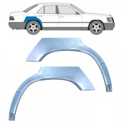 Lem zadního blatníku na Mercedes E-Class W124 1984-1996 / Levá+Pravá / Sada 9160