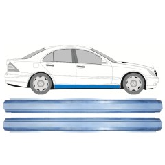 Opravný plech prahu na Mercedes C-Class W203 2000-2007 / Levá = Pravá (symetrická) / Sada 9610