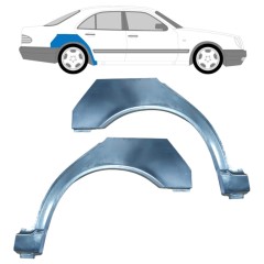 Lem zadního blatníku na Mercedes E-Class W210 1995-2003 / Levá+Pravá / Sada 9456