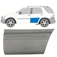 Opravný plech zadních dveří na Mercedes M-Class ML W163 1998-2005 / Levá 16091
