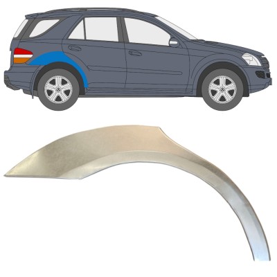 Lem zadního blatníku na Mercedes-Benz M-Class ML W164 2005-2011 / Pravá 14929