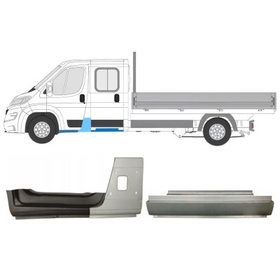 Opravný plech sada na Opel Movano 2021-2026 / Levá 16433