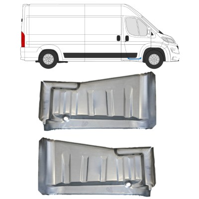 Nástupní práh dveří na Opel Movano 2021-2026 / Levá+Pravá 16455