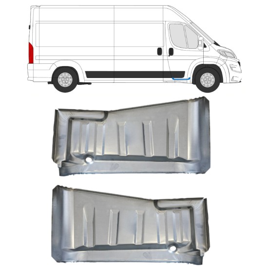 Nástupní práh dveří na Opel Movano 2021-2026 / Levá+Pravá 16455