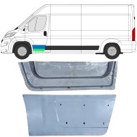 Opravný plech předních dveří vnitřní + vnější na Opel Movano 2021-2026 / Levá 16479