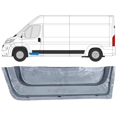 Opravný plech předních dveří vnitřní na Opel Movano 2021-2026 / Levá 16476