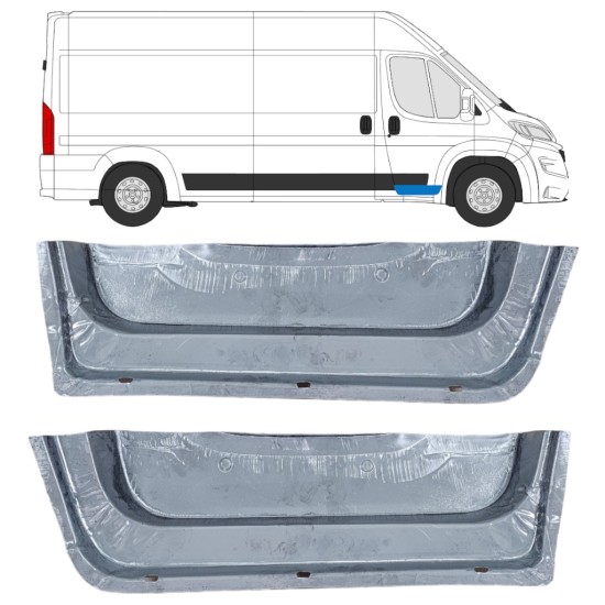 Opravný plech předních dveří vnitřní na Opel Movano 2021-2026 / Levá+Pravá 16477