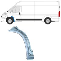 Opravný plech předního podběhu na Opel Movano 2021-2026 / Levá 16410