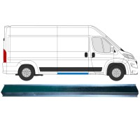 Opravný plech vnitřního středního prahu na Opel Movano 2021-2026 / Levá = Pravá (symetrická) 16473