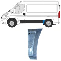 Lem zadního blatníku na Opel Movano 2021-2026 / Levá 16498