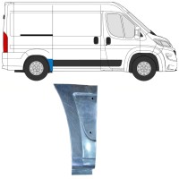 Lem zadního blatníku na Opel Movano 2021-2026 / Pravá 16497