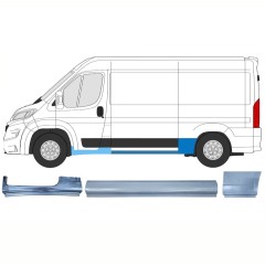Opravný plech sada na Opel Movano 2021-2026 / Levá / 16527
