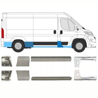 Opravný plech sada na Opel Movano 2021-2026 / Levá+Pravá 16444