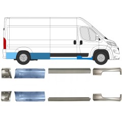 Opravný plech sada na Opel Movano 2021-2026 / Levá+Pravá 16468