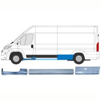 Opravný plech sada na Opel Movano 2021-2026 / Levá 16523