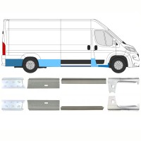 Opravný plech sada na Opel Movano 2021-2026 / Levá+Pravá / 16446